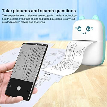 Wireless Bluetooth Mini Photo Printer | inkless Thermal printer